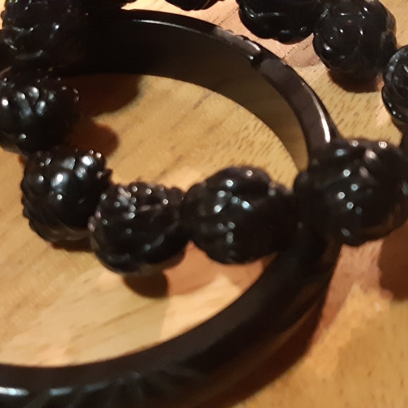 Vintage Bangle Bracelets bakelite - Picture 2 of 4